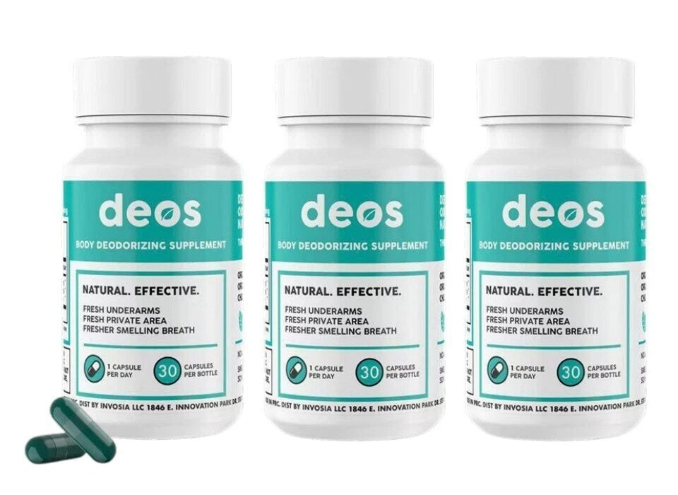 DEOS DESODORANTE NATURAL COMBO X3 UNDS